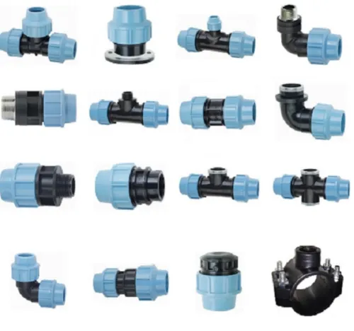 hdpe compression fitting